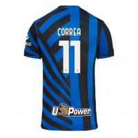 Inter Milan Joaquin Correa #11 Fotballklær Hjemmedrakt 2024-25 Kortermet